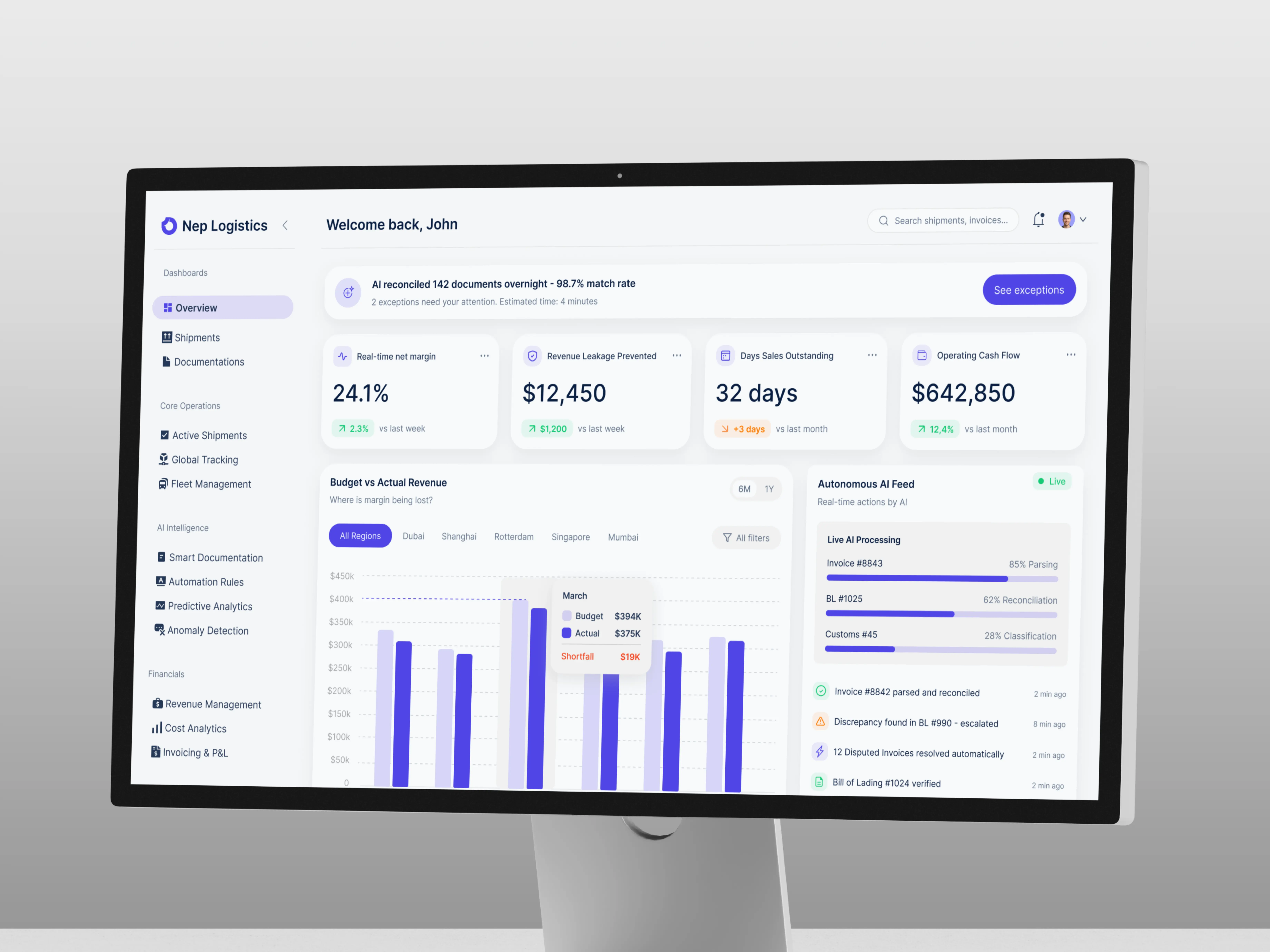 Financial Operations Platform